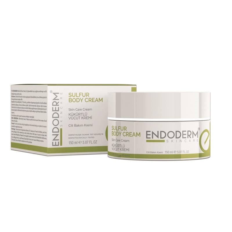 Endoderm Sulfur Body Cream 150 ML - Kükürtlü Vücut Bakım Kremi