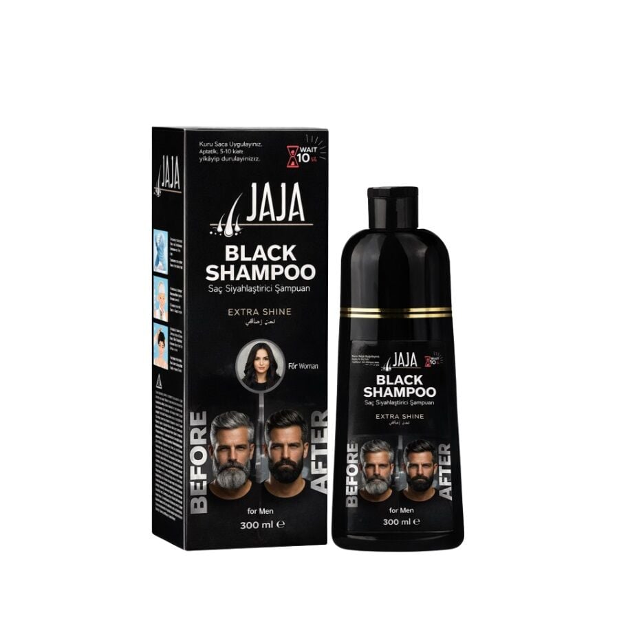 Jaja Vitamin İçerikli Pigment Şampuanı Siyah 300 ml