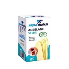 Koşar Steril Dil Basacağı - Abeslang 100lü