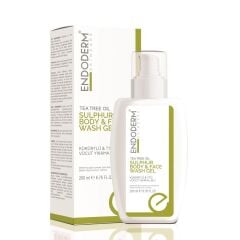 Endoderm Sulfur Body Face Wash Gel 200ML