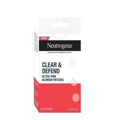 Neutrogena Clear Defend Ultra Thin Blemish Patches Hidrokolloid Bant 24lü