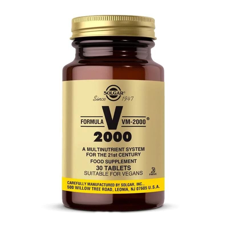 Solgar VM 2000 Multi Vitamin 30 Tablet