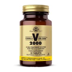 Solgar VM 2000 Multi Vitamin 30 Tablet