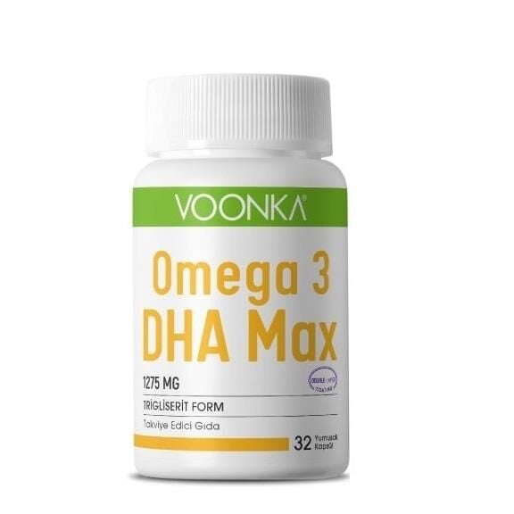 Voonka Omega 3 DHA MAX 30 Kapsül
