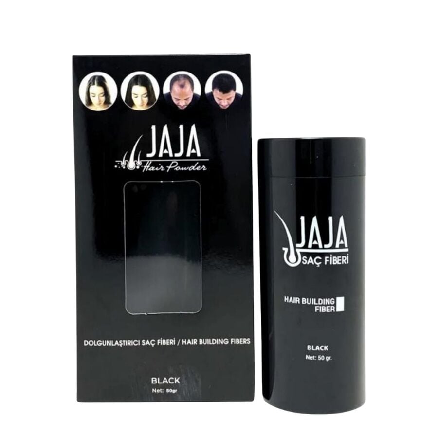 Jaja Hair Building Dolgunlaştırıcı Saç Fiberi Siyah 50 gr