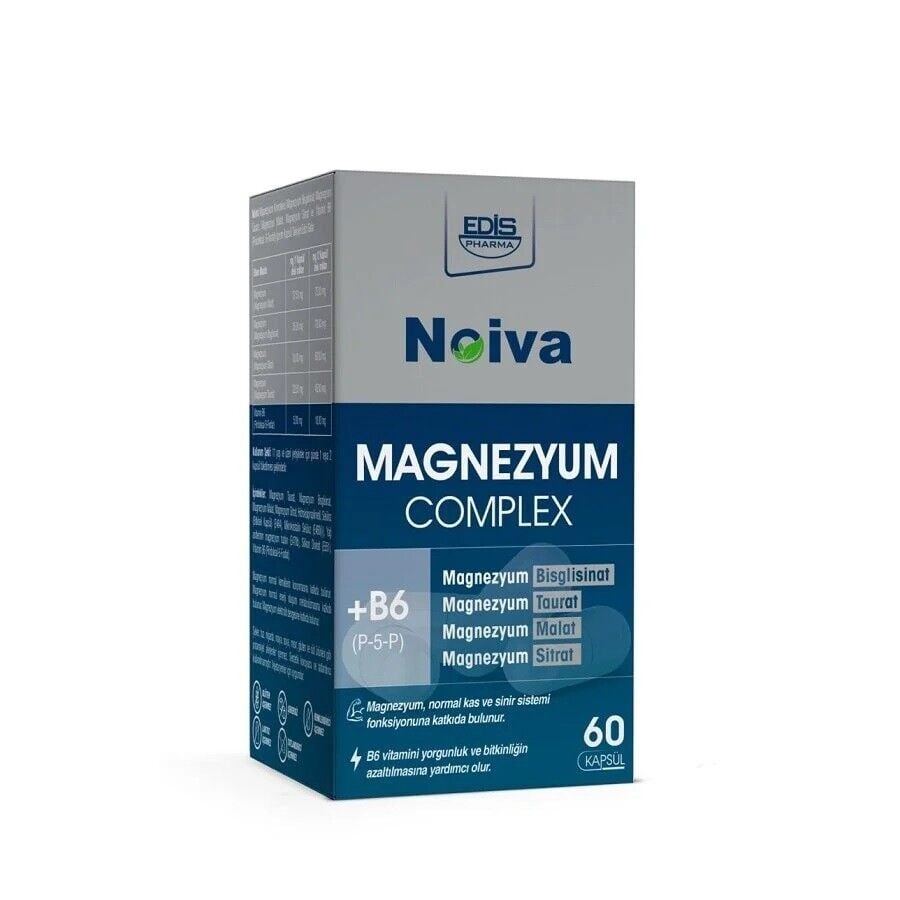 Noiva Magnezyum Complex 60 Kapsül