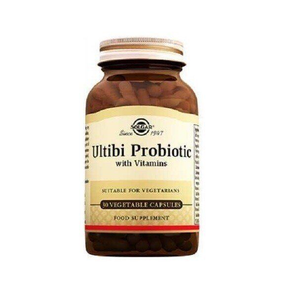 Solgar Ultibio Probiotic With Vitamins 30 Kapsül