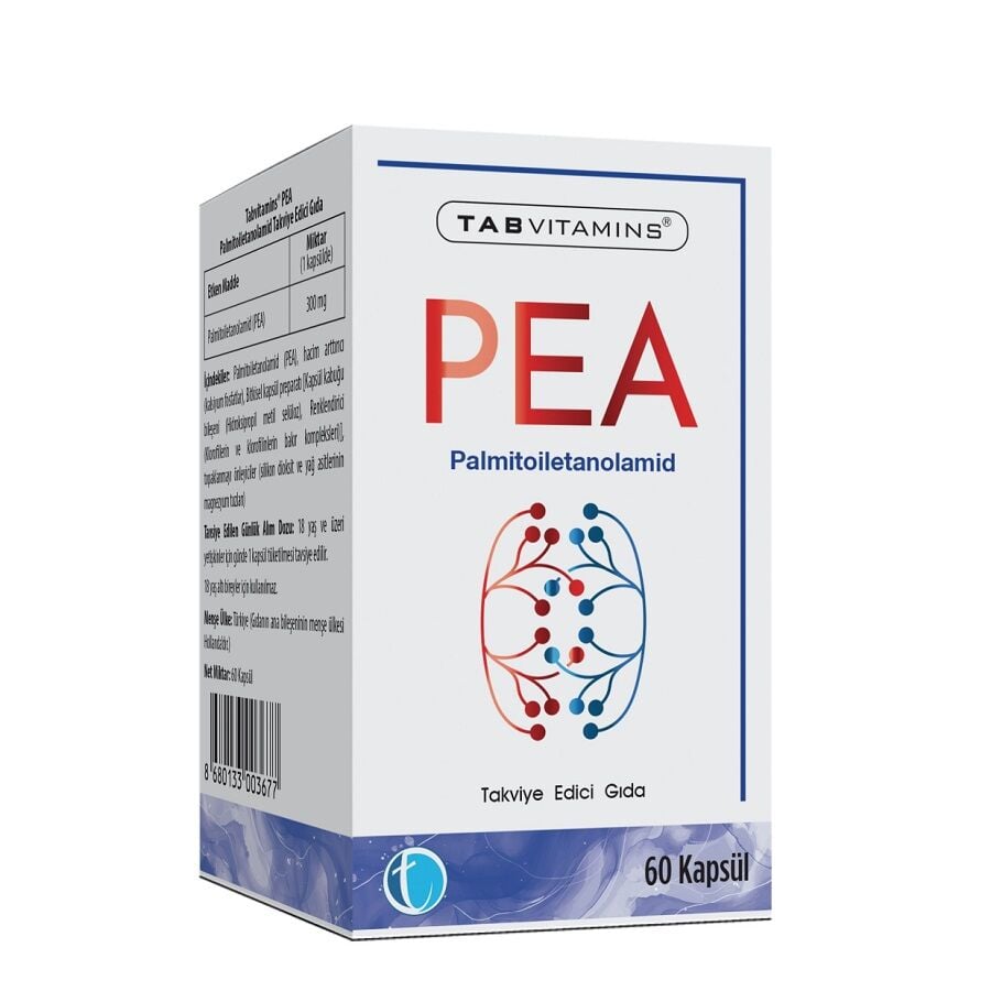 TabVitamins PEA Palmitoiletanolamid 60 Kapsül