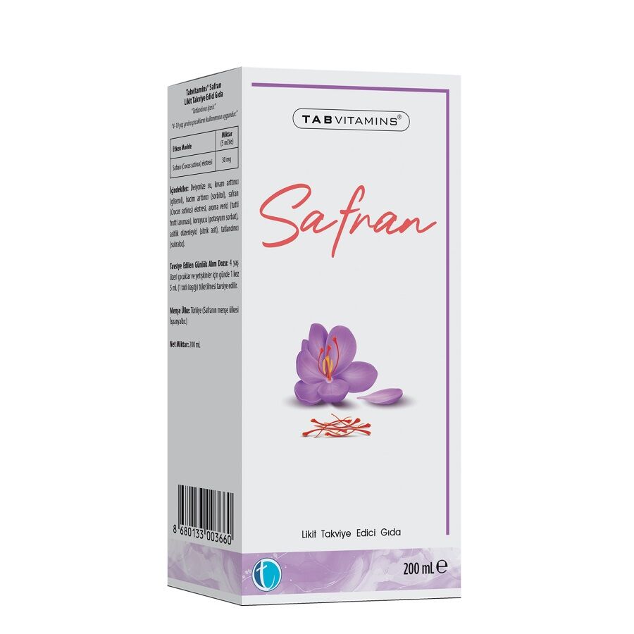 TabVitamins Safran Likit 200 ml