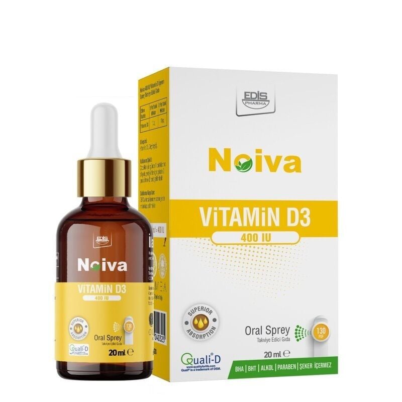 Noiva Vitamin D3 400 IU Sprey 20ml