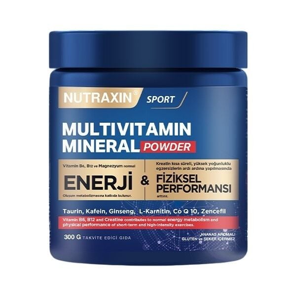 Nutraxin Sport Multivitamin Mineral Powder 300gr