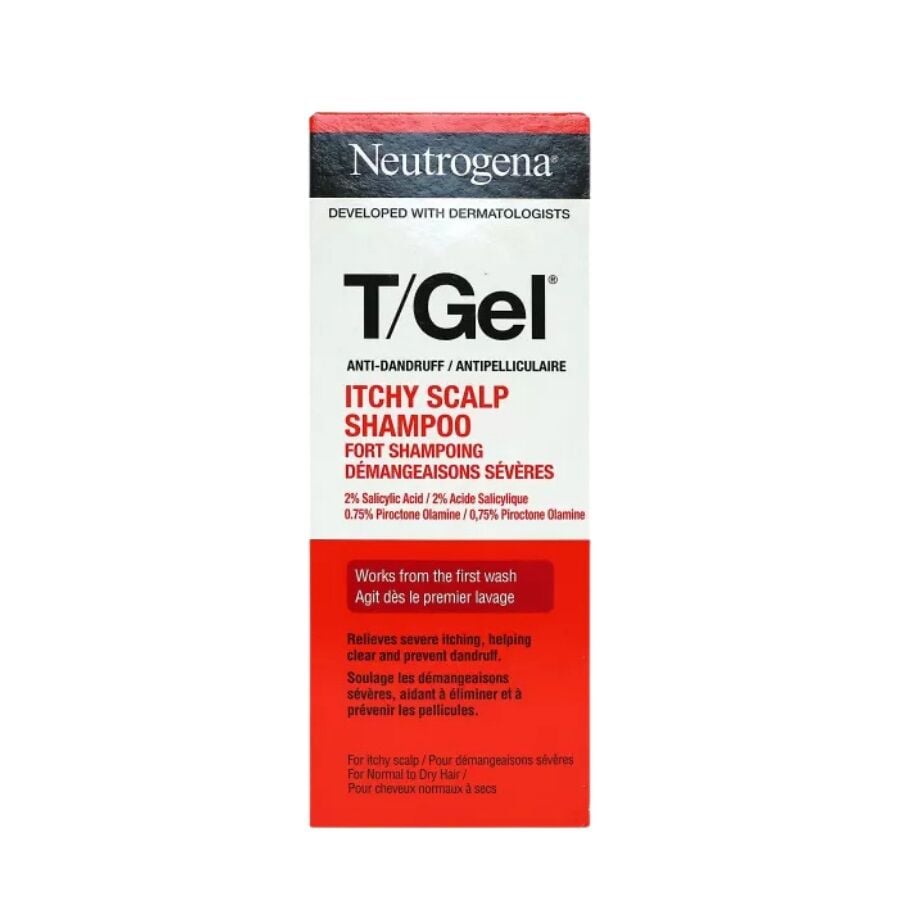 Neutrogena T/Gel Anti-Dandruff Itchy Scalp Shampoo 250ml