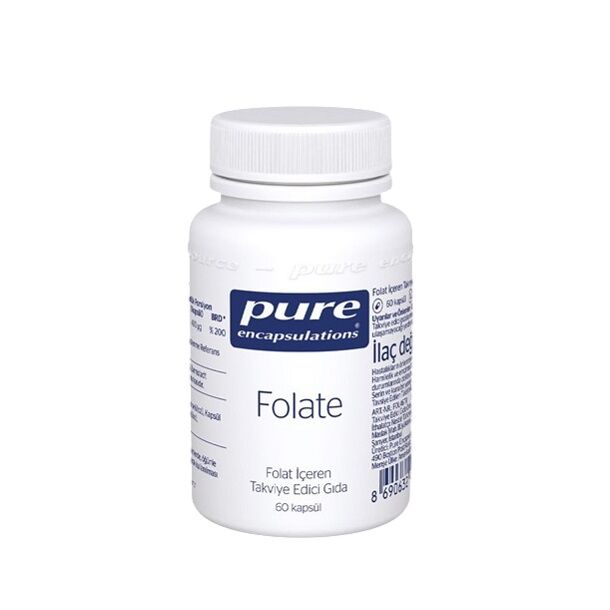 Pure Folate 60 Kapsül
