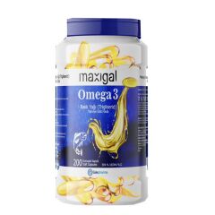 Maxigal Omega 3 (Trigliserid Form) 200 Kapsül