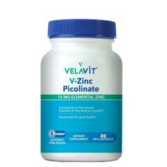 Velavit V Zinc Picolinate 30 Kapsül