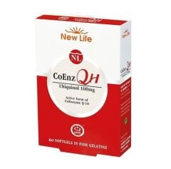 New Life CoEnzQH Ubiquinol 100mg 60 Kapsül