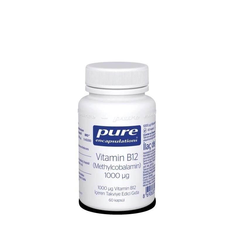 Pure Vitamin B12 60 Kapsül