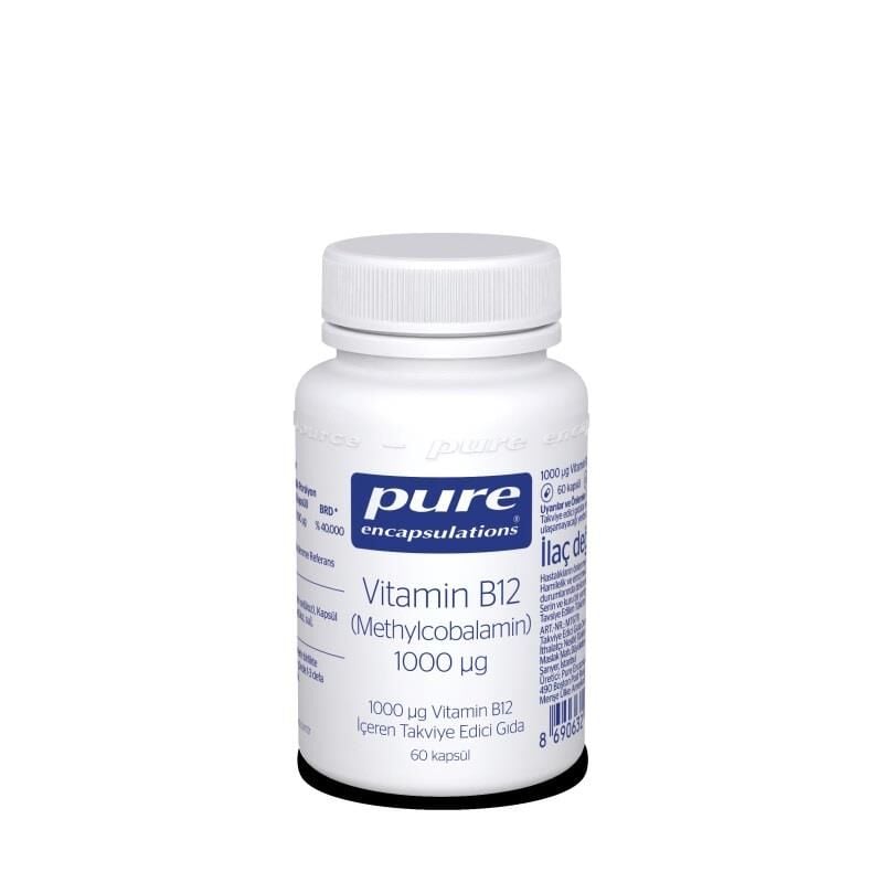 Pure Vitamin B12 60 Kapsül