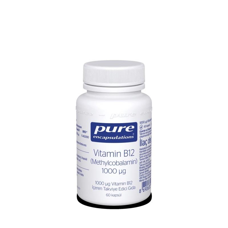 Pure Vitamin B12 60 Kapsül