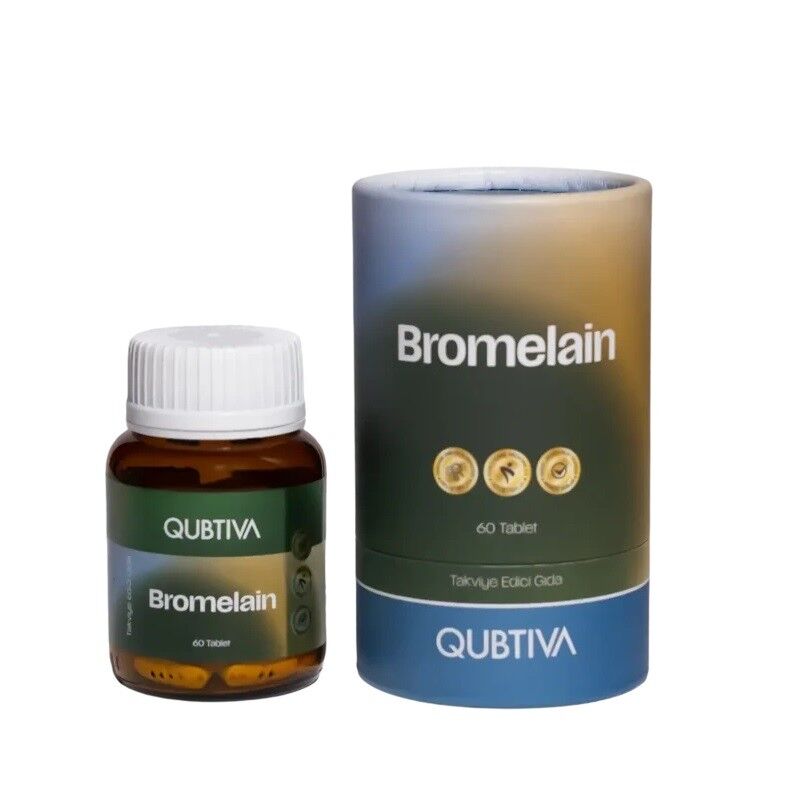 Qubtiva Bromelain 60 Tablet