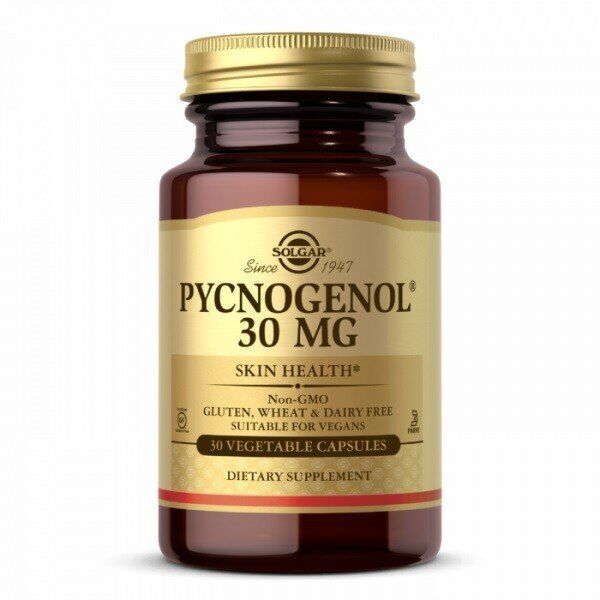 Solgar Pycnogenol 30MG 30 Vegi Kapsül