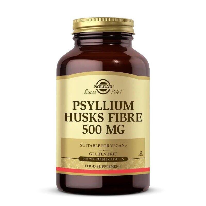 Solgar Psyllium Husk Fibre 500mg 200 Vegi Kapsül