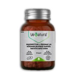 Venatura Magnezyum L-Treonat ve Köknar Ekstresi 90 Kapsül