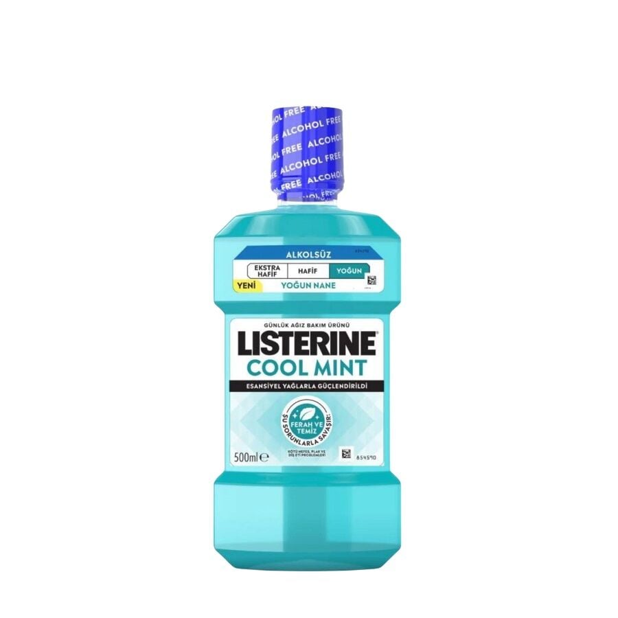 Listerine Cool Mint Yoğun Nane Ağız Çalkalama Suyu 500 ml