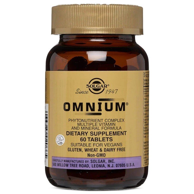 Solgar Omnium 60 Tablet