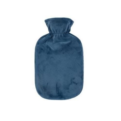 Fashy Sıcak Su Torbası Kılıflı Kadife P.Mavi
