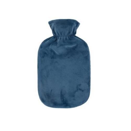 Fashy Sıcak Su Torbası Kılıflı Kadife P.Mavi