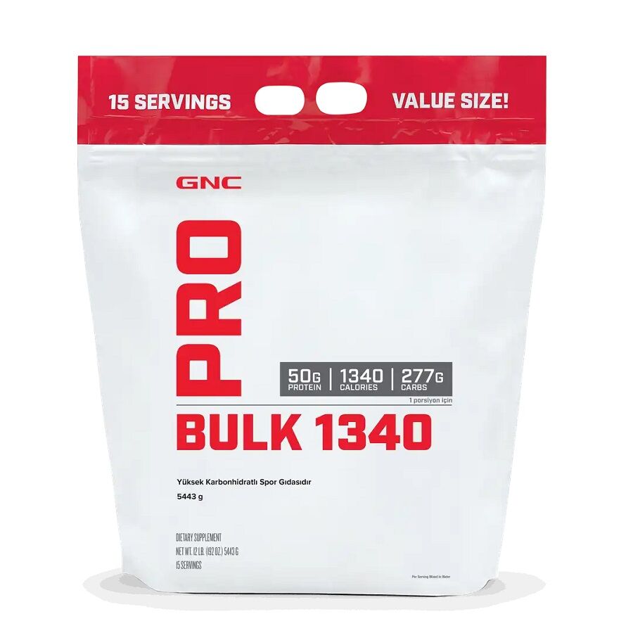 GNC Pro Bulk 1340 – 5443 g (15 servis)