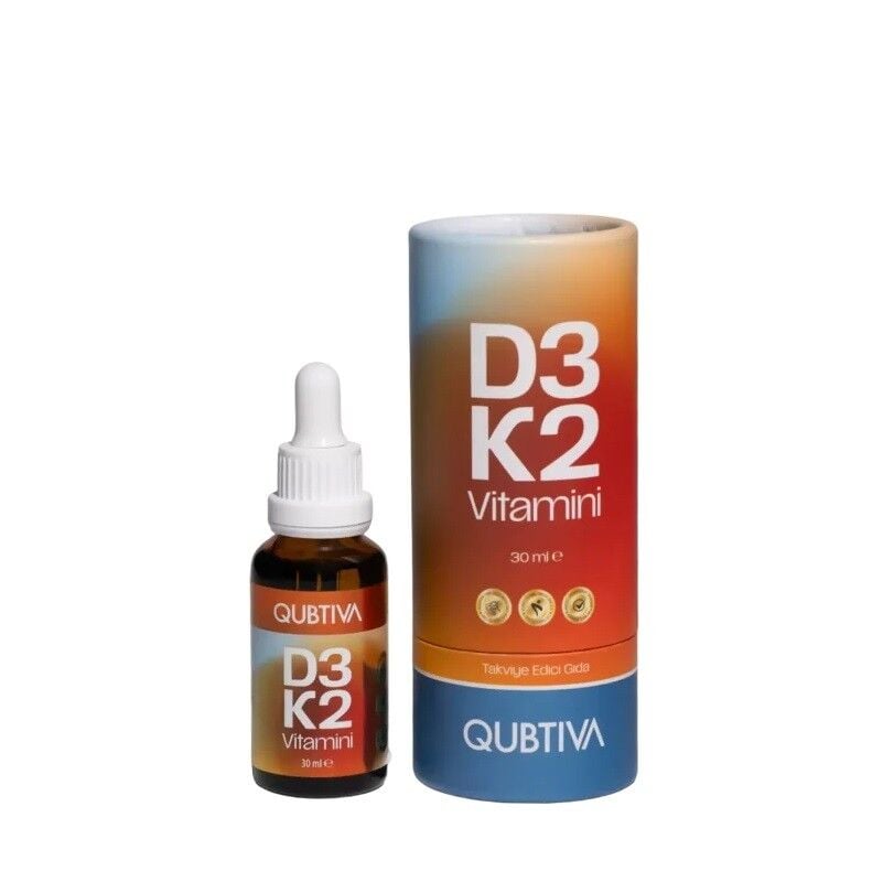 Qubtiva D3 K2 Damla 30 ml