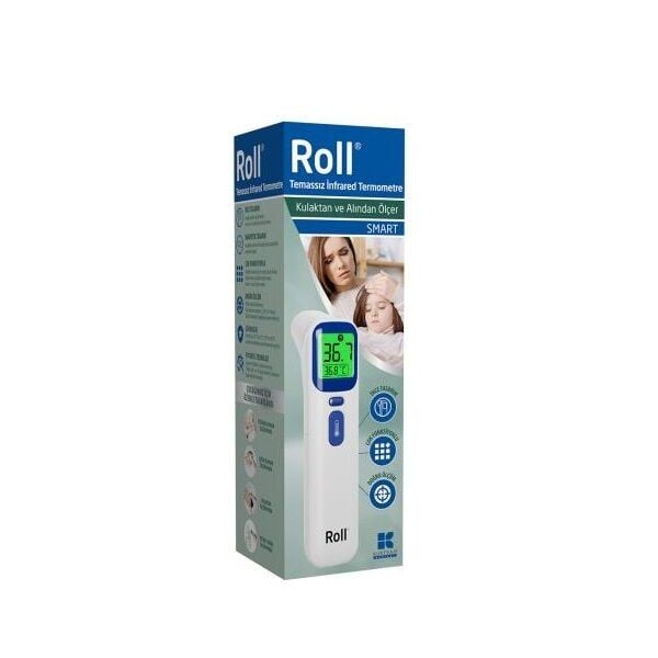 Roll Temassız Derece Alından Ve Kulaktan Ölçer