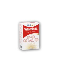 Wellcare Vitamin D3-600 IU 30 ML Sprey