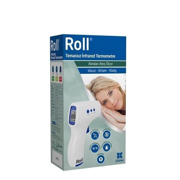 Roll Temassız Derece Alından Ölçer