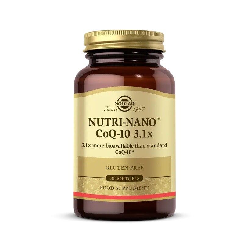 Solgar Nutri Nano COQ-10 Softgel 50 lik