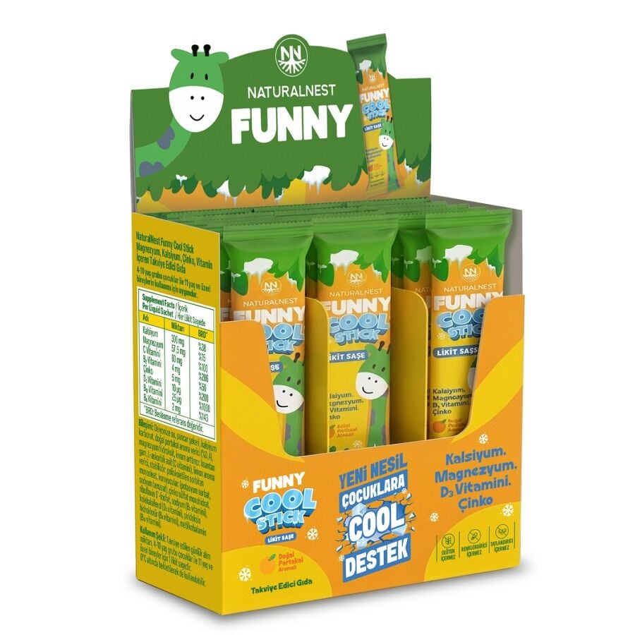 Naturalnest Funny Cool Stick 15 Likit Saşe