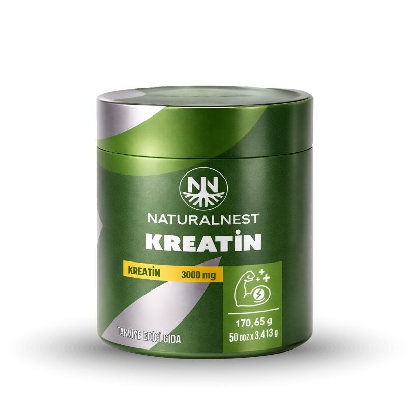 Naturalnest Kreatin 3000 mg Toz Form 170,65 gr