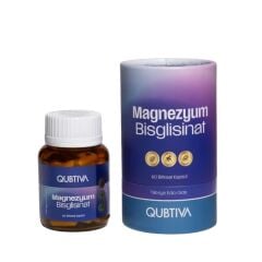 Qubtiva Magnezyum Bisglisinat 60 Kapsül
