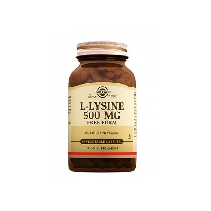 Solgar L-Lysine 500mg Tablet 50li