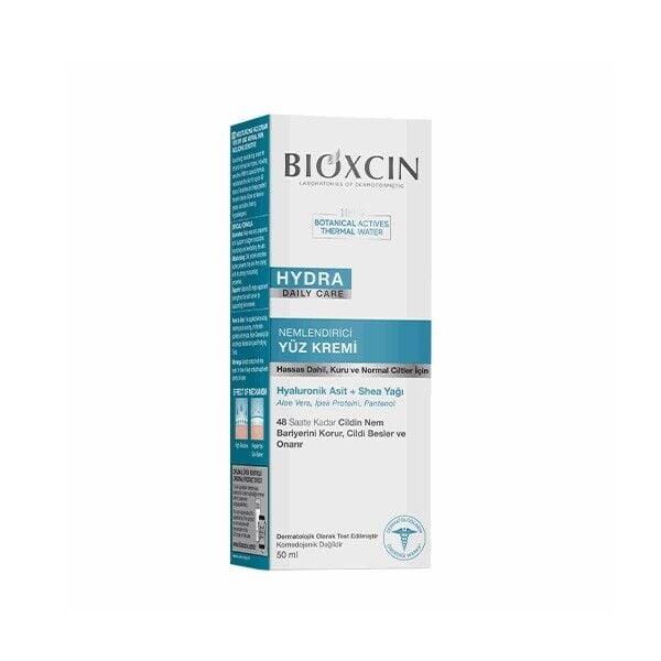 Bioxcin Hydra Nemlendirici Yüz Kremi 50ml Kuru Normal Cilt