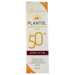 Naturmax Plantol Güneş Koruyucu Hassas Ciltler SPF50 50 ml