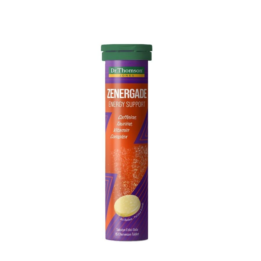 Dr.Thomson Jones Zenergade Energy Support Efervesan Tablet 15li