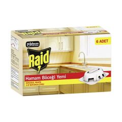 Raid Hamam Böceği Yemi Tablet 6lı