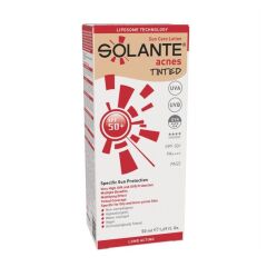 Solante Acnes Tinted Sun Care Lotion Spf50 50ml