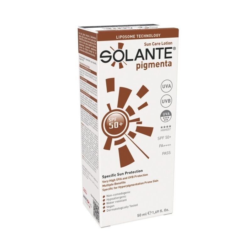 Solante Pigmenta Sun Care Lotion Long Acting SPF50 50ml