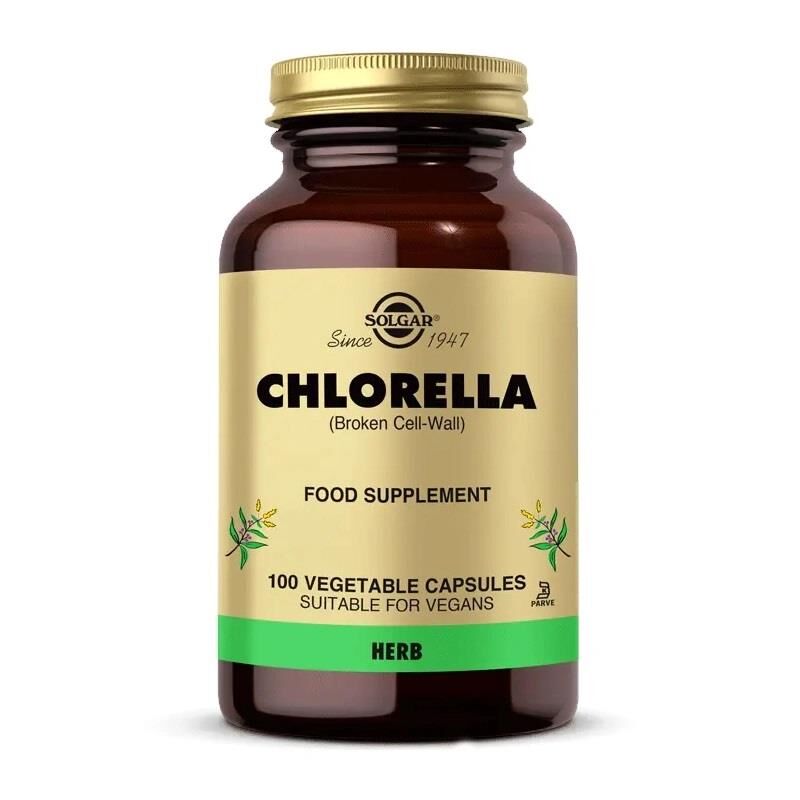 Solgar Chlorella 100 Vegi Kapsül