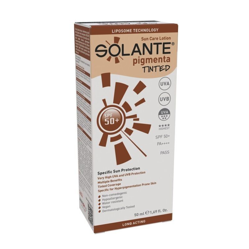 Solante Pigmenta Tinted Sun Care Lotion SPF50+ 50ml