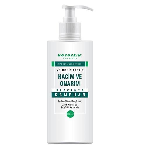 Novocrin Therapy Placenta Şampuan İnce Zayıf Telli Saçlar